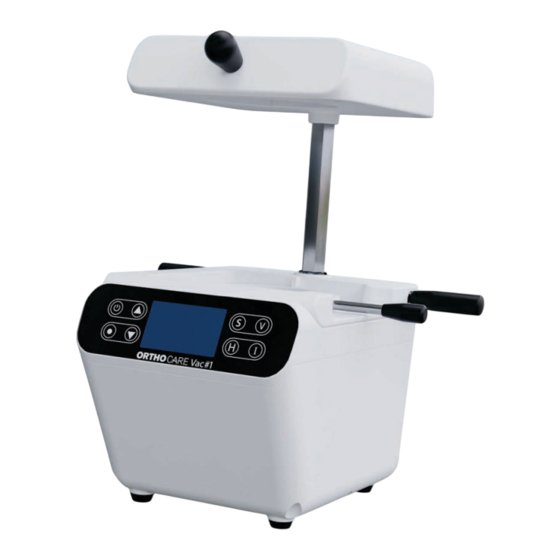 ORTHO CARE Vac 1 Instructions For Use Manual