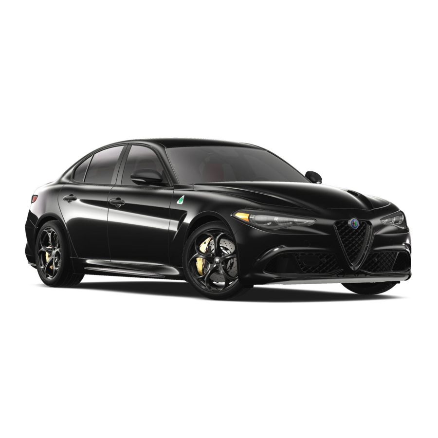 Alfa Romeo GIULIA 2024 Manual