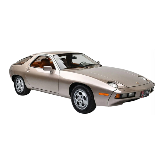 Porsche 928 Workshop Manual