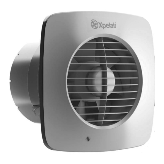 Xpelair Simply Silent SSGX150S Installation And Maintenance Instructions Manual