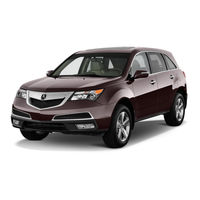 Acura 2012 MDX Owner's Manual