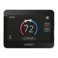 Lennox ComfortSense 5500 Installation And Setup Manual