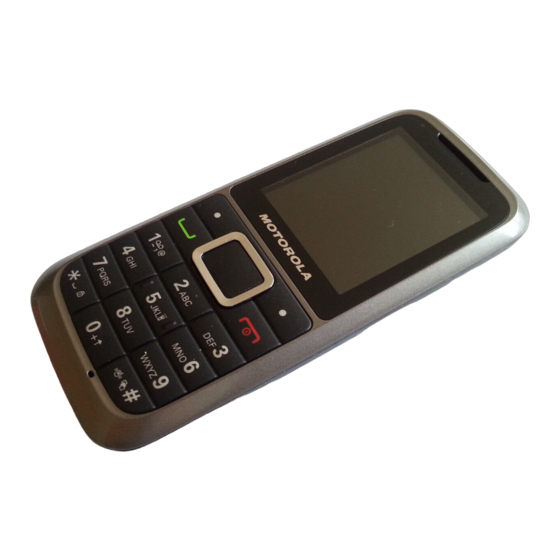 Motorola 3G User Manual