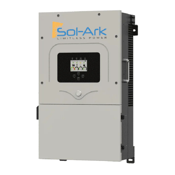 sol-ark 8K-2P-N Install Manual & Owner’s Manual