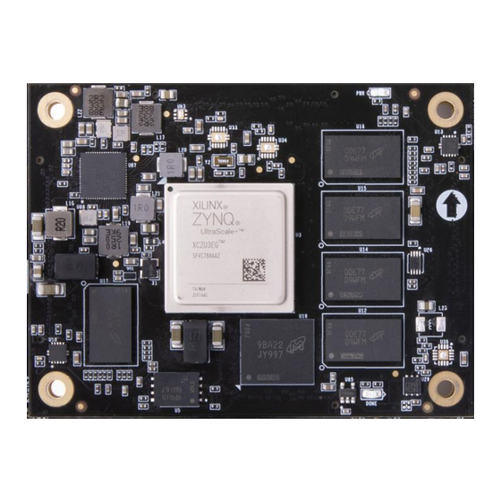 Alinx ACU3EG User Manual