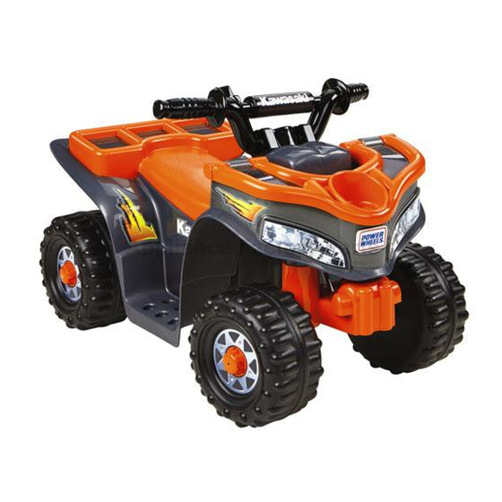 Power Wheels CDD24 Manuals