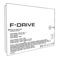 ETC F-Drive W1 Series Instruction Manual