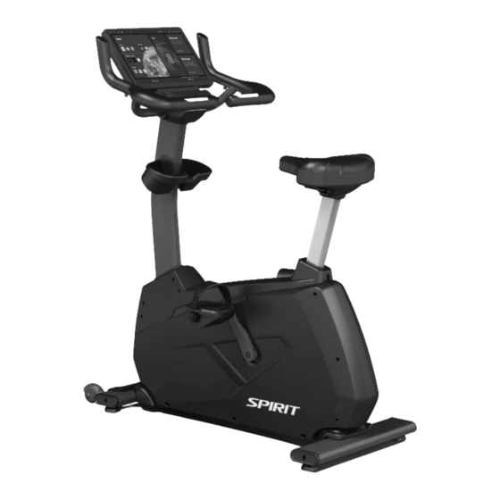 Spirit CU1000ENT Owner's Manual