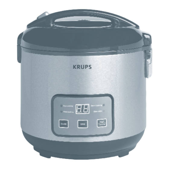 Krups ELECTRONIC 3 Instructions For Use Manual
