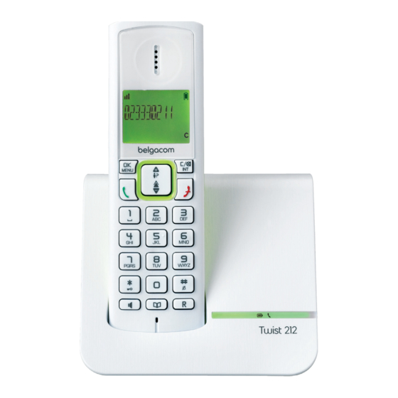 BELGACOM Twist 212 Manuals
