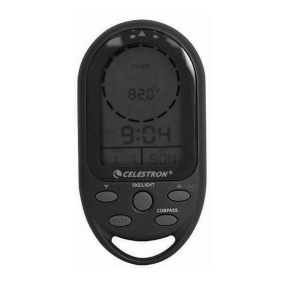 Celestron Elements TrekGuide lite 48007 Instruction Manual