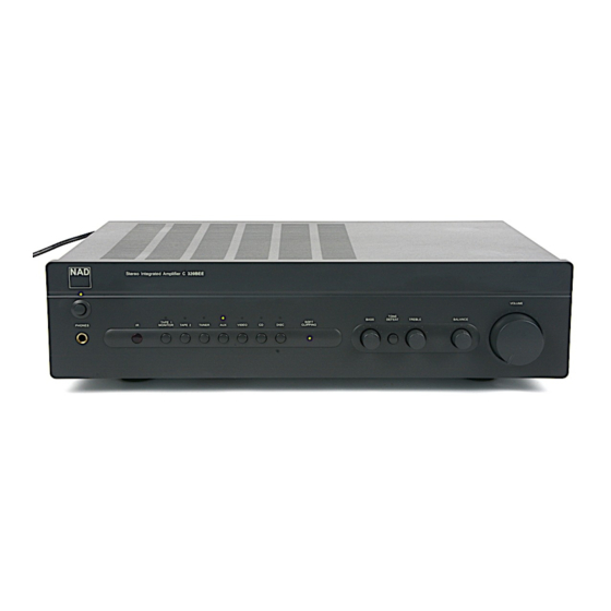 NAD C 320BEE Owner's Manual