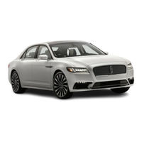 Lincoln 2017 CONTINENTAL Quick Reference Manual