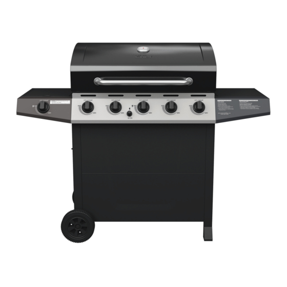 Master Chef 85-3129-6 Propane Assembly Manual
