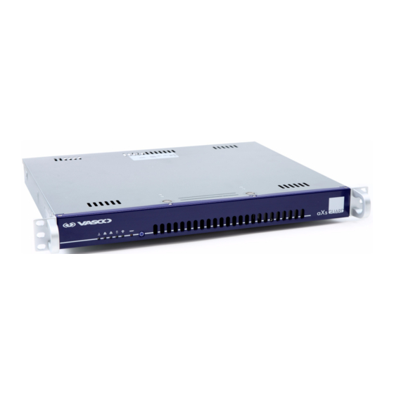 Vasco aXsGUARD Product Manual