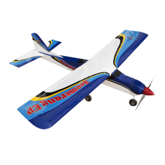 Seagull Models BOOMERANG EP Assembly Manual