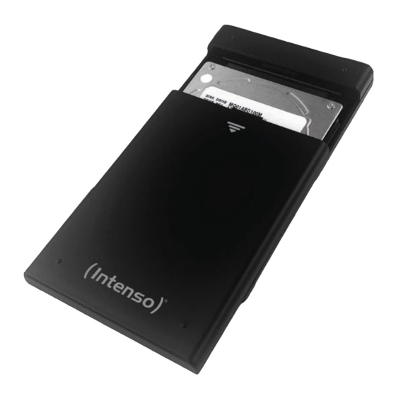 Intenso 2,5“ EXTERNAL HARD DRIVE KIT User Manual