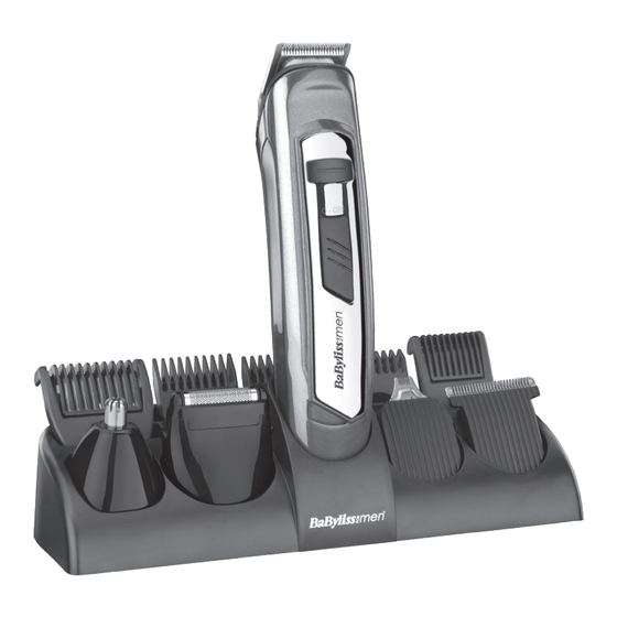 BaByliss for MEN 7235U Manual