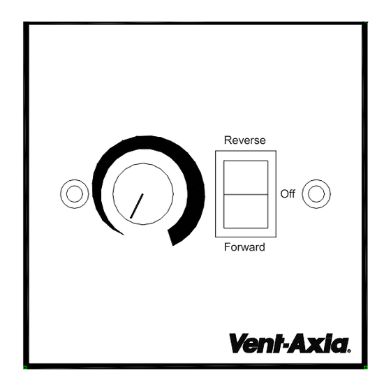 Vent-Axia SAC 5 Installation And Wiring Instructions