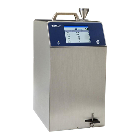 TSI Instruments BIOTRAK 9510-BD-P Quick Start Manual
