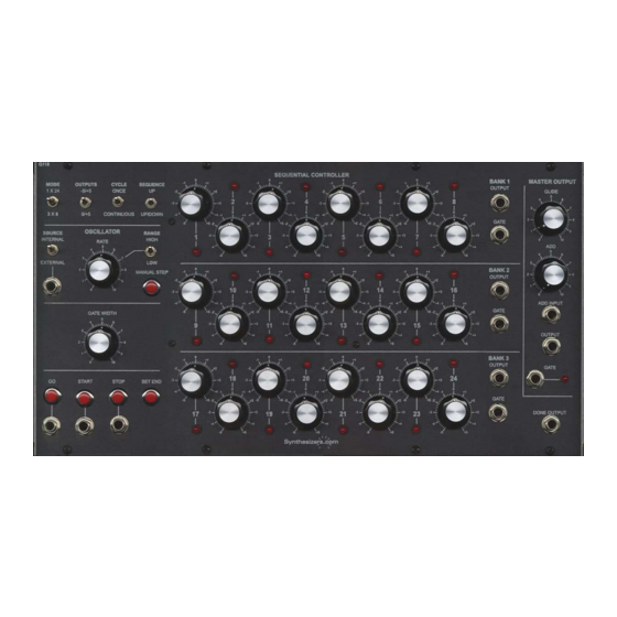 Synthesizers.com Q119 Manual