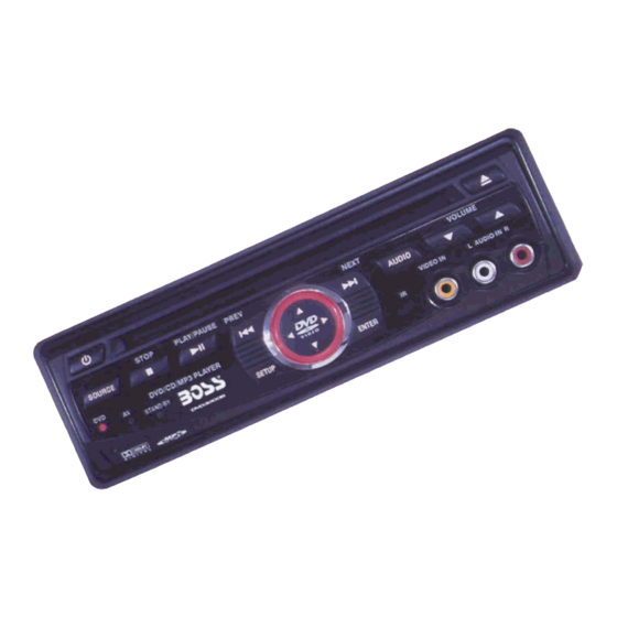 Boss Audio Systems DVD-3000B User Manual