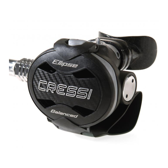 Cressi-sub Ellipse Black Balanced Manual