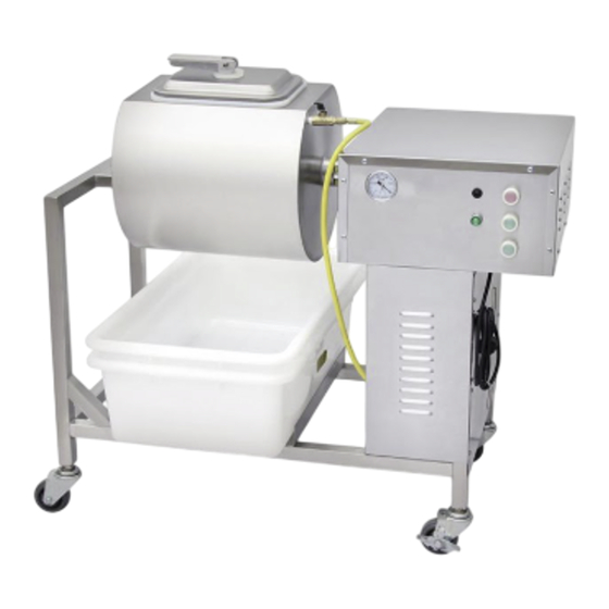 Omcan MM-CN-0040 Vacuum Meat Marinator Manuals