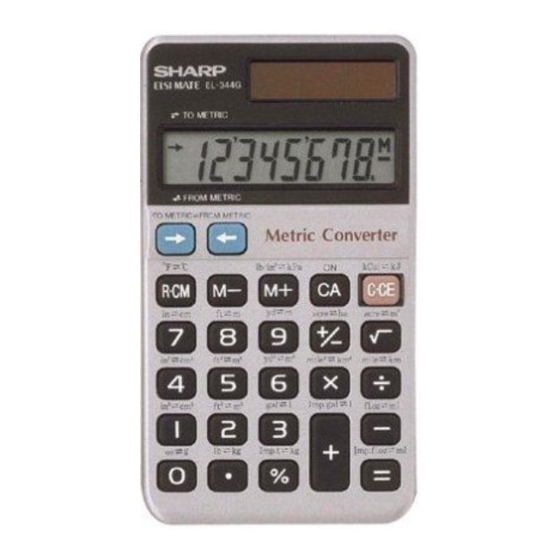 Sharp ELSI MATE EL-344G Operation Manual
