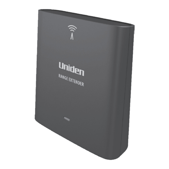 Uniden DRX100 User Manual
