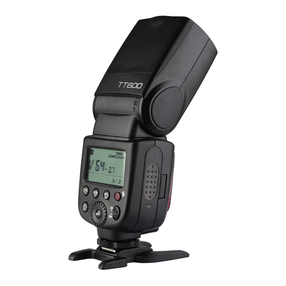 Godox TT600 Instruction Manual