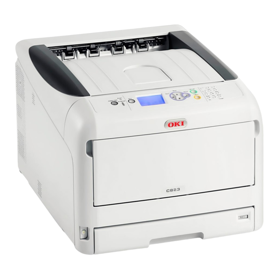 Oki C813n User Manual
