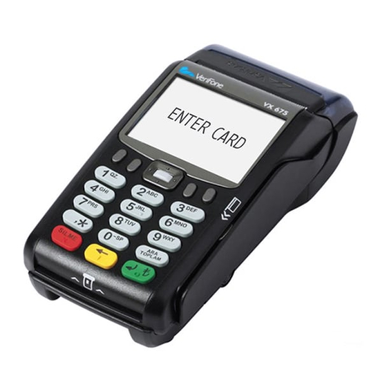 VeriFone VX675 User Manual