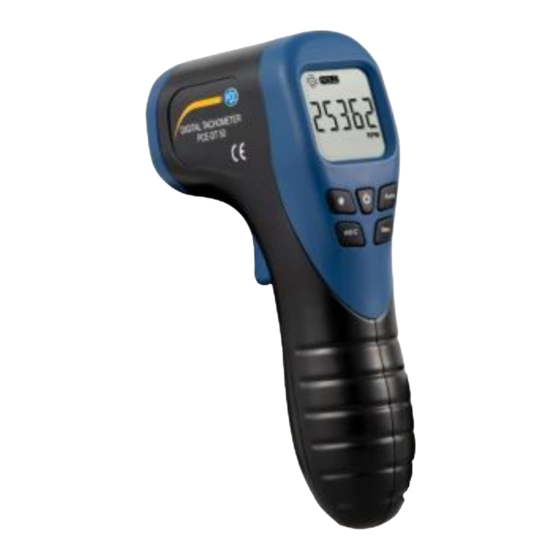 PCE Instruments PCE-DT 50 Instruction Manual