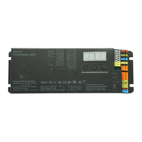 eldoLED POWERdrive 106/S Wiring Diagram