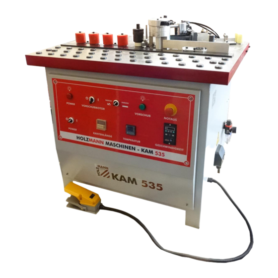 HOLZMANN MASCHINEN KAM535 User Manual