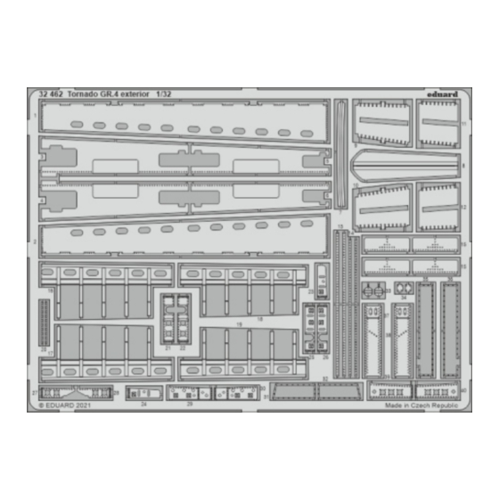 Eduard Tornado GR.4 exterior Quick Start Manual