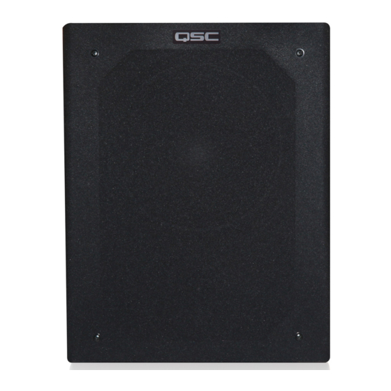 QSC SR-800 User Manual