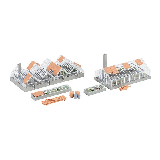 Faller SMALL MARKET GARDEN 239004/2 Assembly Instructions