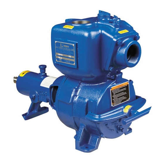 GORMAN-RUPP PUMPS 11 1/2A22-B Installation, Operation, And Maintenance Manual With Parts List