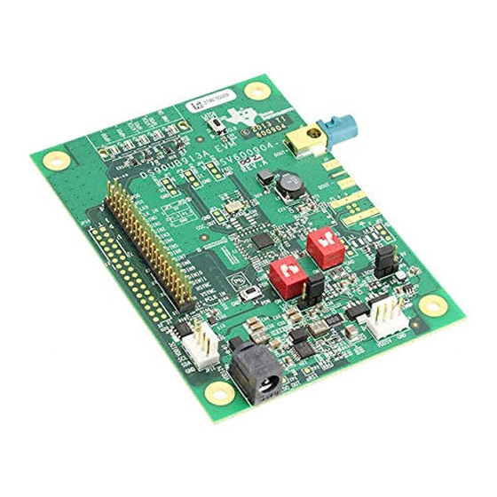 Texas Instruments DS90UB913A-CXEVM User Manual