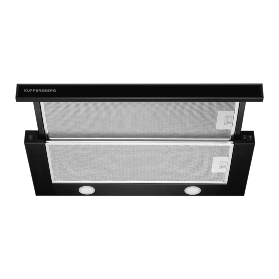 Kuppersberg SLIMLUX 60 X Technical Passport