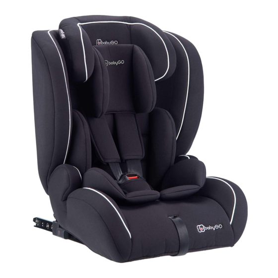 BabyGo FREEFIX I-SIZE Assembly Instructions Manual