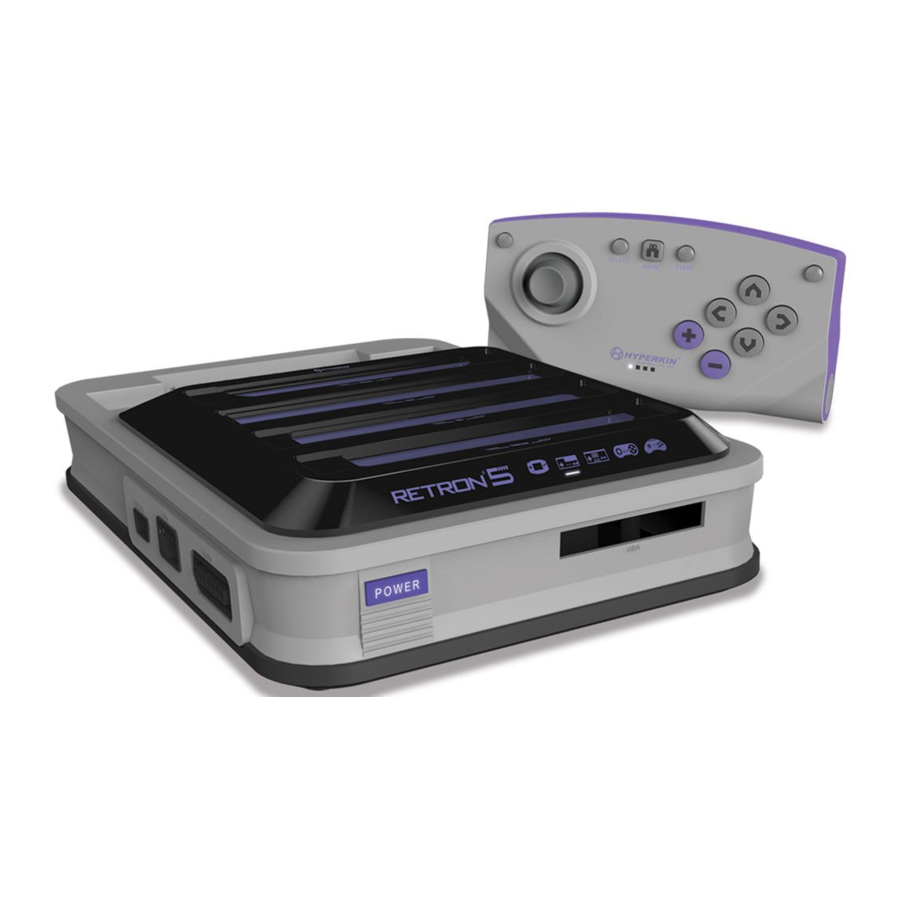 Hyperkin RETRON 5 - Game Console Manual