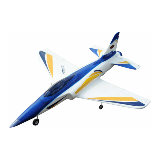 Dynam Meteor EDF rC Jet Quick Manual