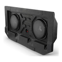 Jl Audio Stealthbox SB-GM-AVAL/12TW3 Installation Manual