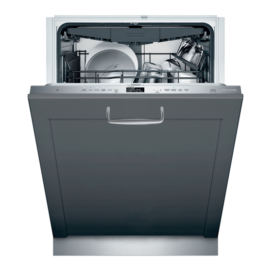 Thermador DWHD650GFP Use And Care Manual