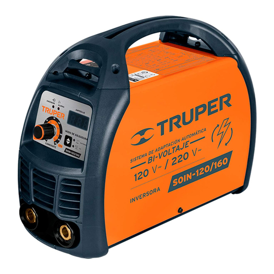 Truper SOIN-120/160 Manual
