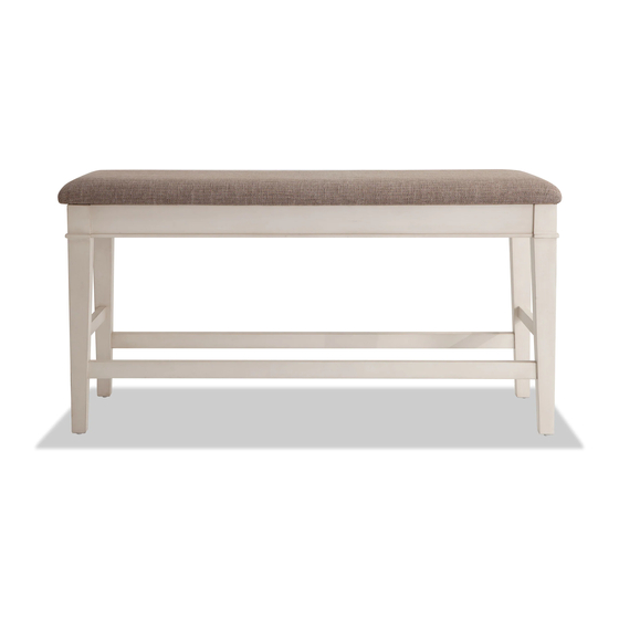 Bob's Discount Furniture Montana Counter Storage Bench 20058856001 Assembly Instructions