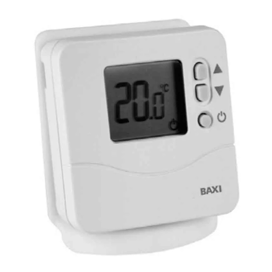 Baxi RD-1200 User Manual